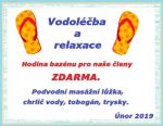 Únor - vodoléčba a relaxace