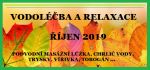 Vodoléčba a relaxace - říjen 2019