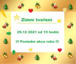 Zimní tvoření 29.12.2021